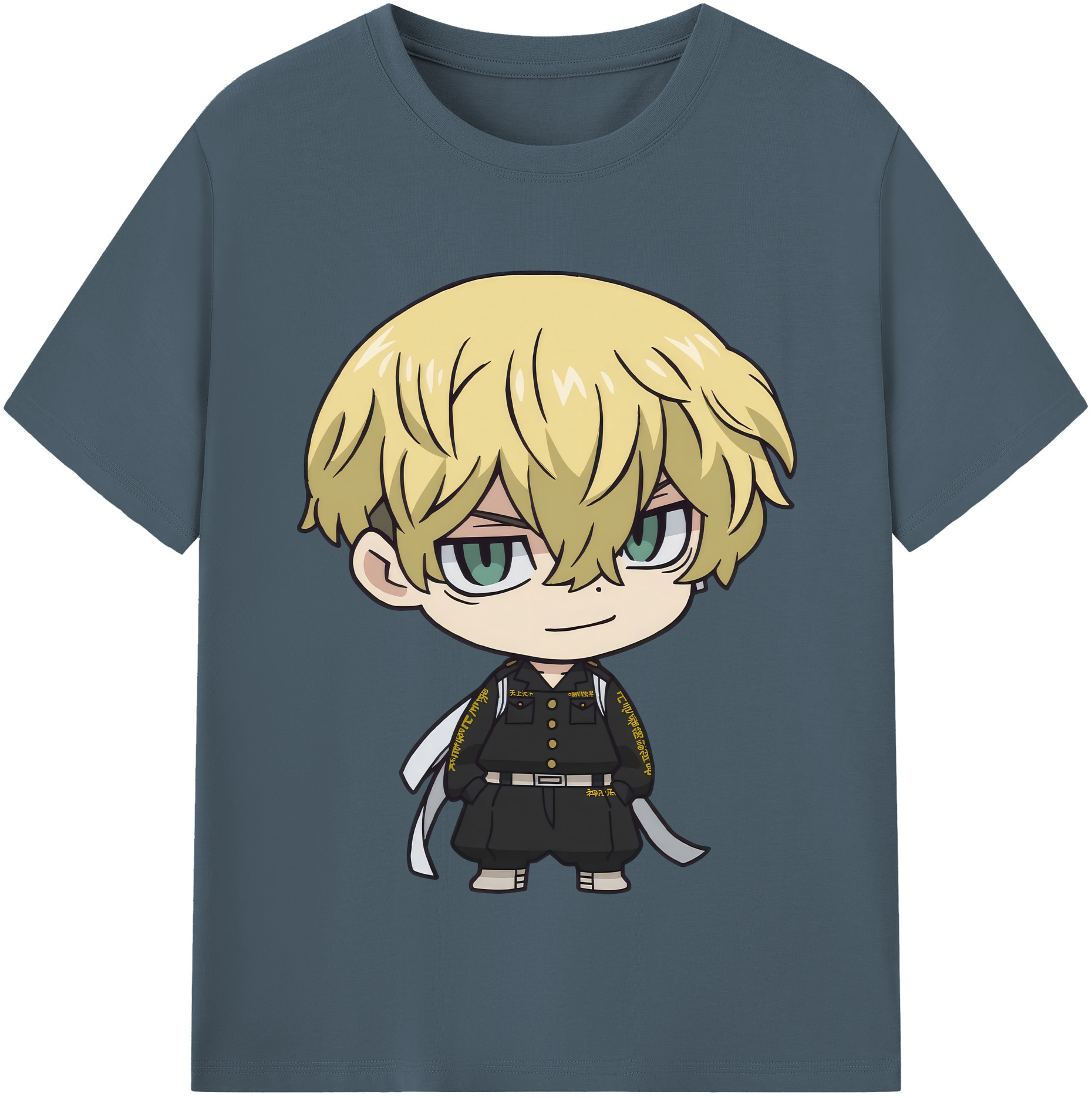 （画像用） 東京リベンジャーズ Tokyo Revengers 綿100％半袖Tシャツ（フロントプリント）